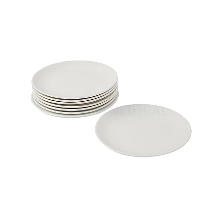 Plain White Side Plates 21cm